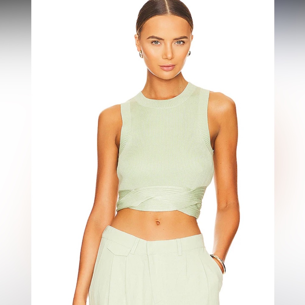 Sovere drift tank braided waist detail so cute size SMALL from revolve
